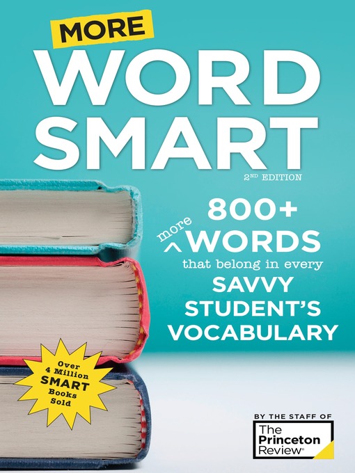 Title details for More Word Smart by The Princeton Review - Wait list